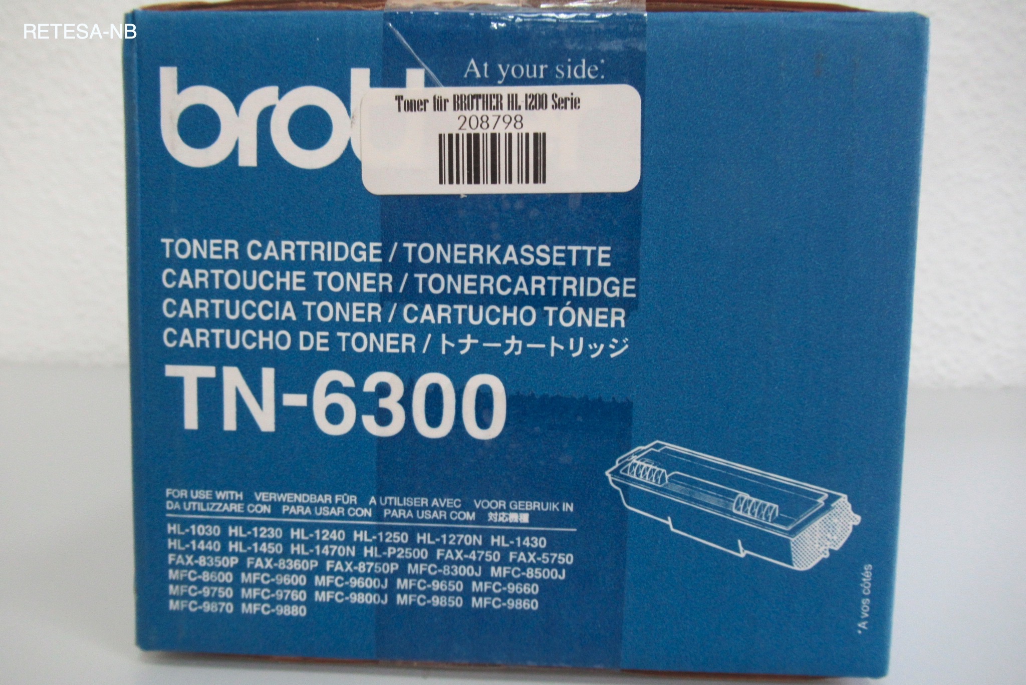 Toner TN-6300 für BROTHER HL-1200 Serie