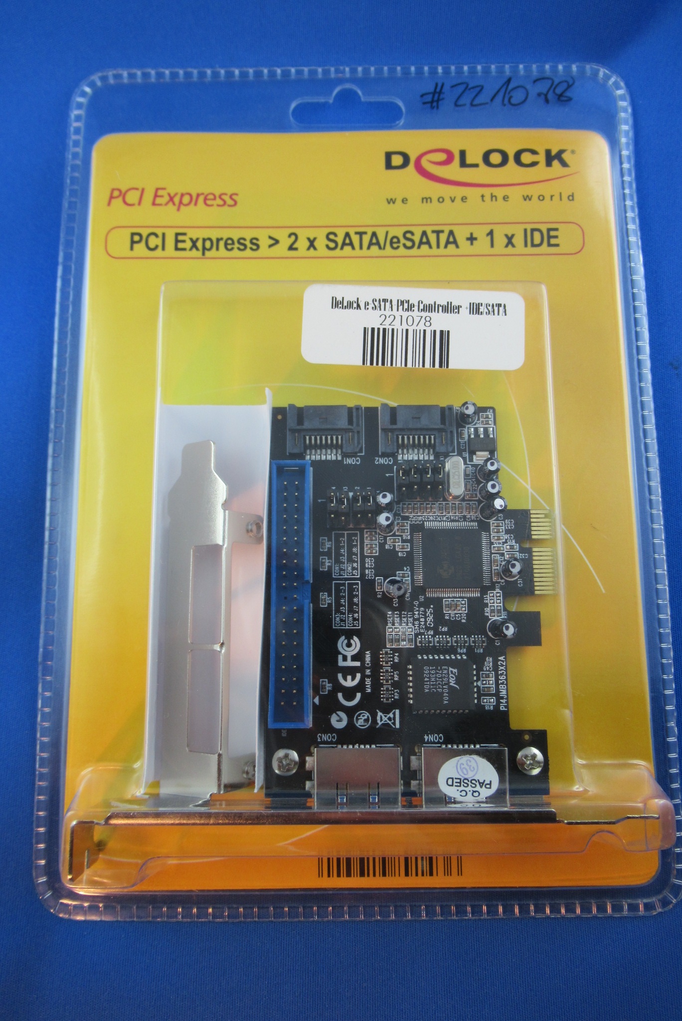 e-SATA-PCIe-Controller +IDE/SATA DELOCK 89143